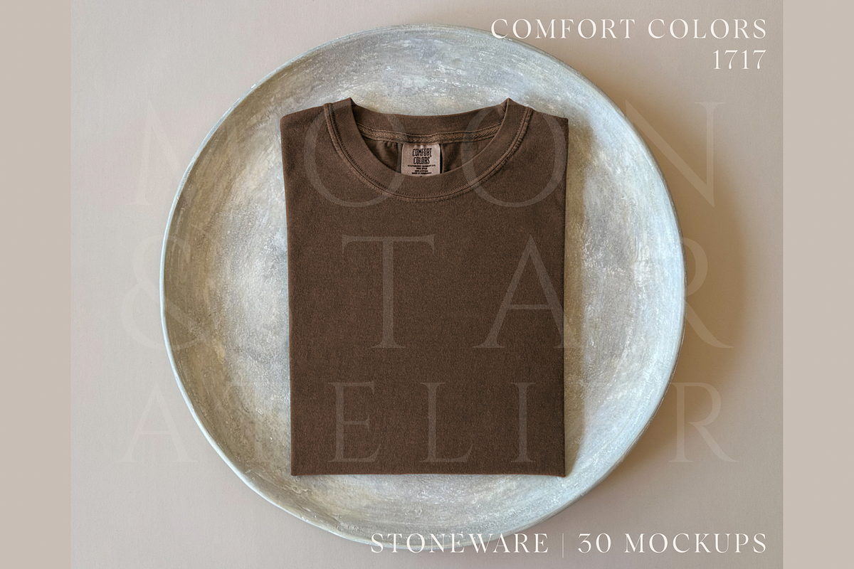 Comfort Colors 1717 Bundle, a Shirt Mockup by Moon and Star Atelier (Photo 15 of 17)