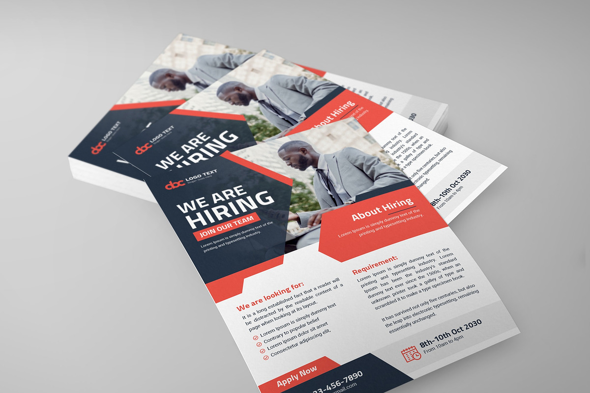 We Are Hiring Flyer Template, a Flyer Template by zahidhossainalif (Photo 4 of 4)