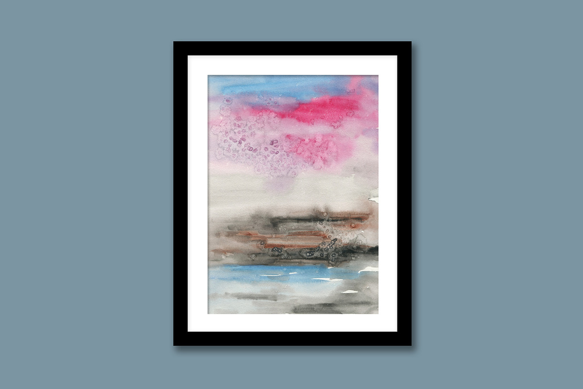 Intangible Scenery - watercolor art, a Background Graphic by Marmoris.Arts (Photo 22 of 34)
