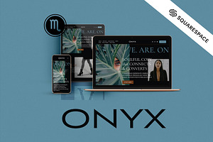 Onyx Squarespace Website Template