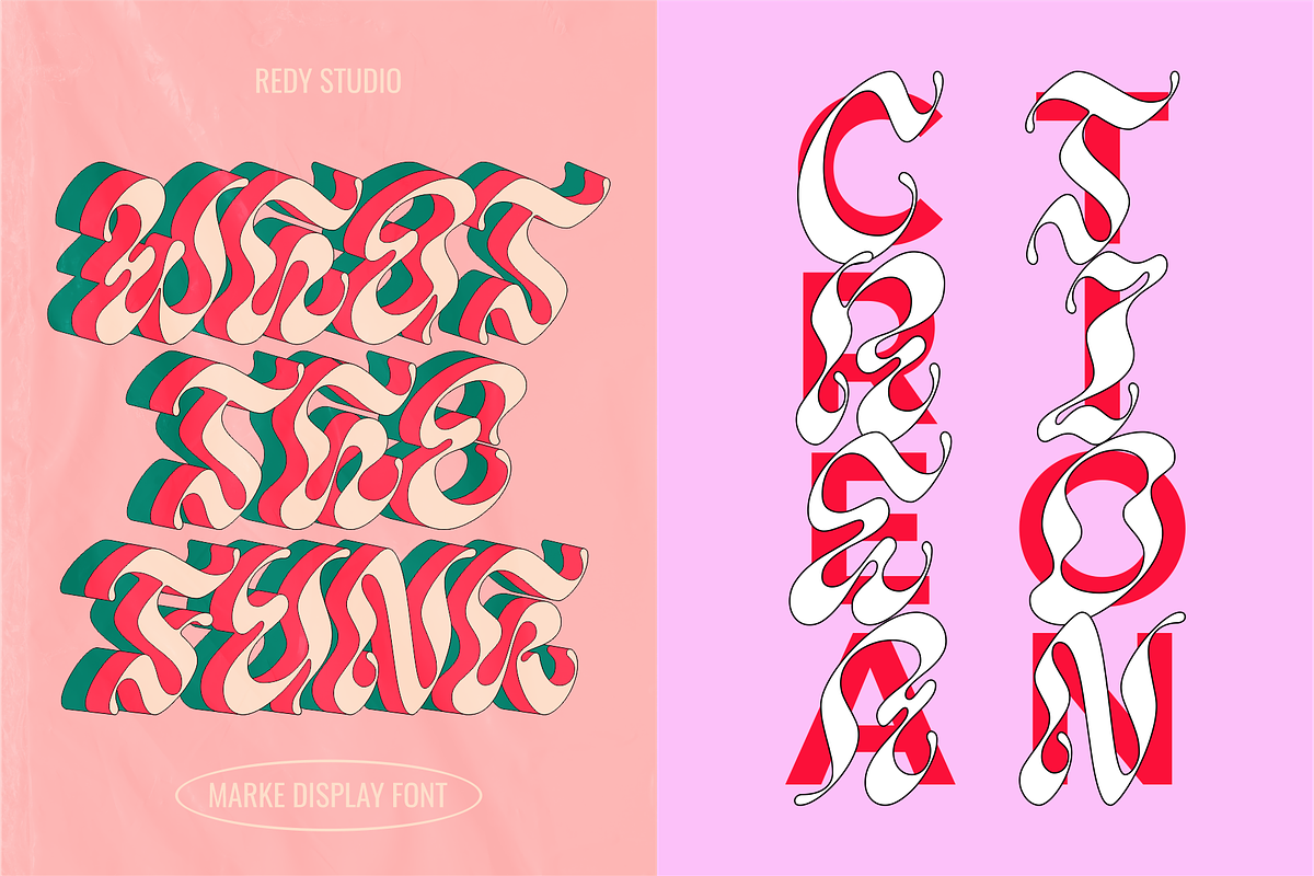 MARKE - DISPLAY FONT, a Symbol Font by RedyStudio (Photo 3 of 8)