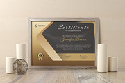 Canva Certificate Template, a Stationery Template by DesignDevisers (Thumbnail 6 of 9)