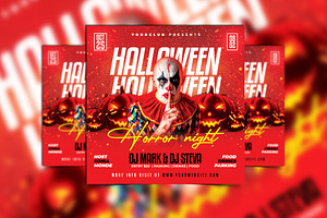 05 Halloween Party Flyer Bundle