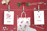 XMAS and New Year cards, a Card Template by Zimages (Thumbnail 4 of 6)