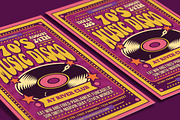 70's Music Disco Flyer, a Flyer Template by Muhamad Iqbal hidayat (Thumbnail 3 of 4)