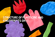 GEOMETRIC ABSTRACT PLASTICINE SHAPES, a Texture Illustration by okchizh (Thumbnail 4 of 14)