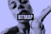 Dithering Bitmap Photo Effect, a Layer Style Add-On by Design Squad (Thumbnail 1 of 7)