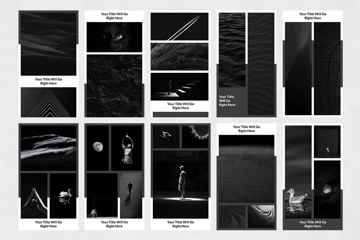 Dark Animated Instagram Stories, a Social Media Template by Social Corner Graphics (Photo 8 of 9)