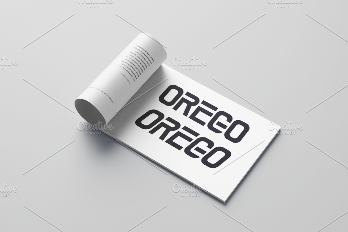 Oregona Condensed Sans Serif, a Sans Serif Font by Artiveko (Photo 6 of 10)