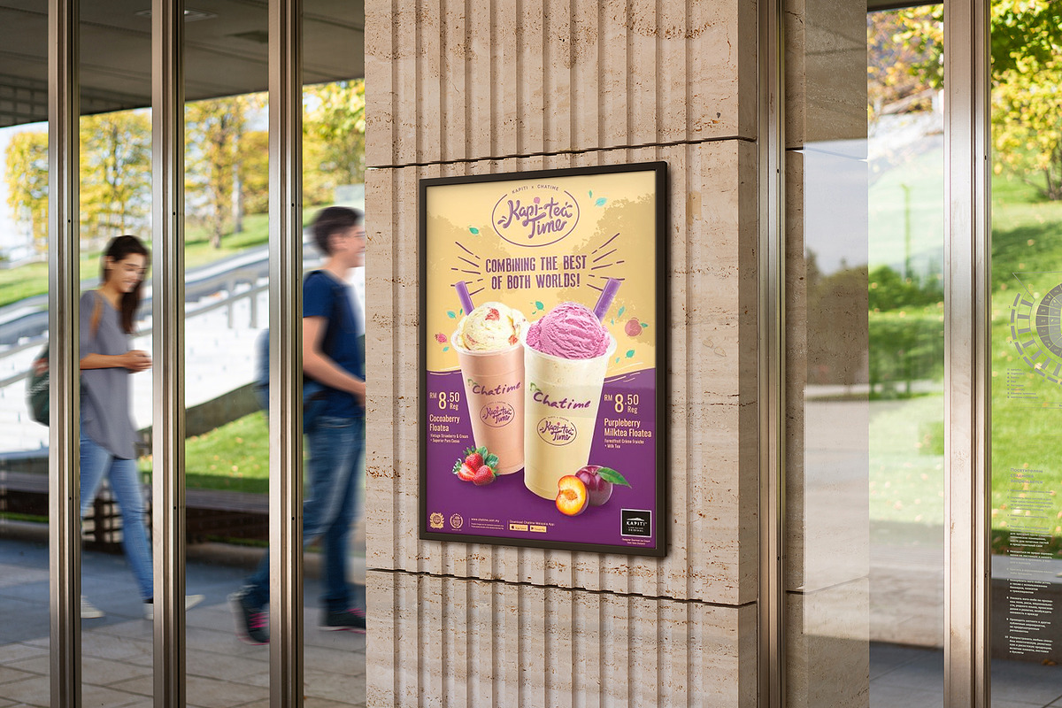 Street Poster Mock-Up's, a Print Template by Dikarte.Store (Photo 8 of 16)