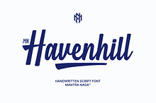 MN Havenhill - Handwritten Script