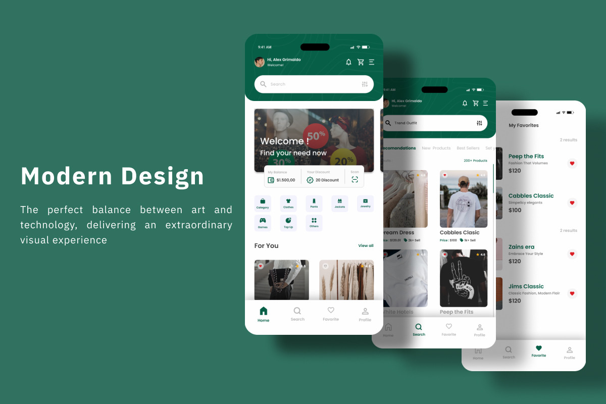 Shop Hub - Shopify Mobile App, an App Template by trabaskriya (Photo 5 of 5)