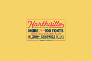 Northville Vintage Font Collections, a Serif Font by wubstudio (Thumbnail 10 of 21)