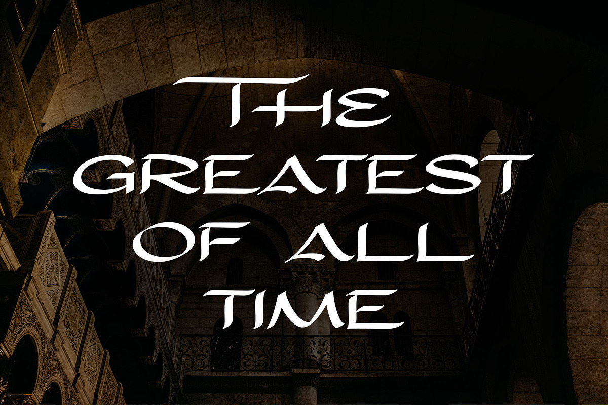 Javar - Display Font, a Blackletter Font by Arterfak Project (Photo 2 of 11)