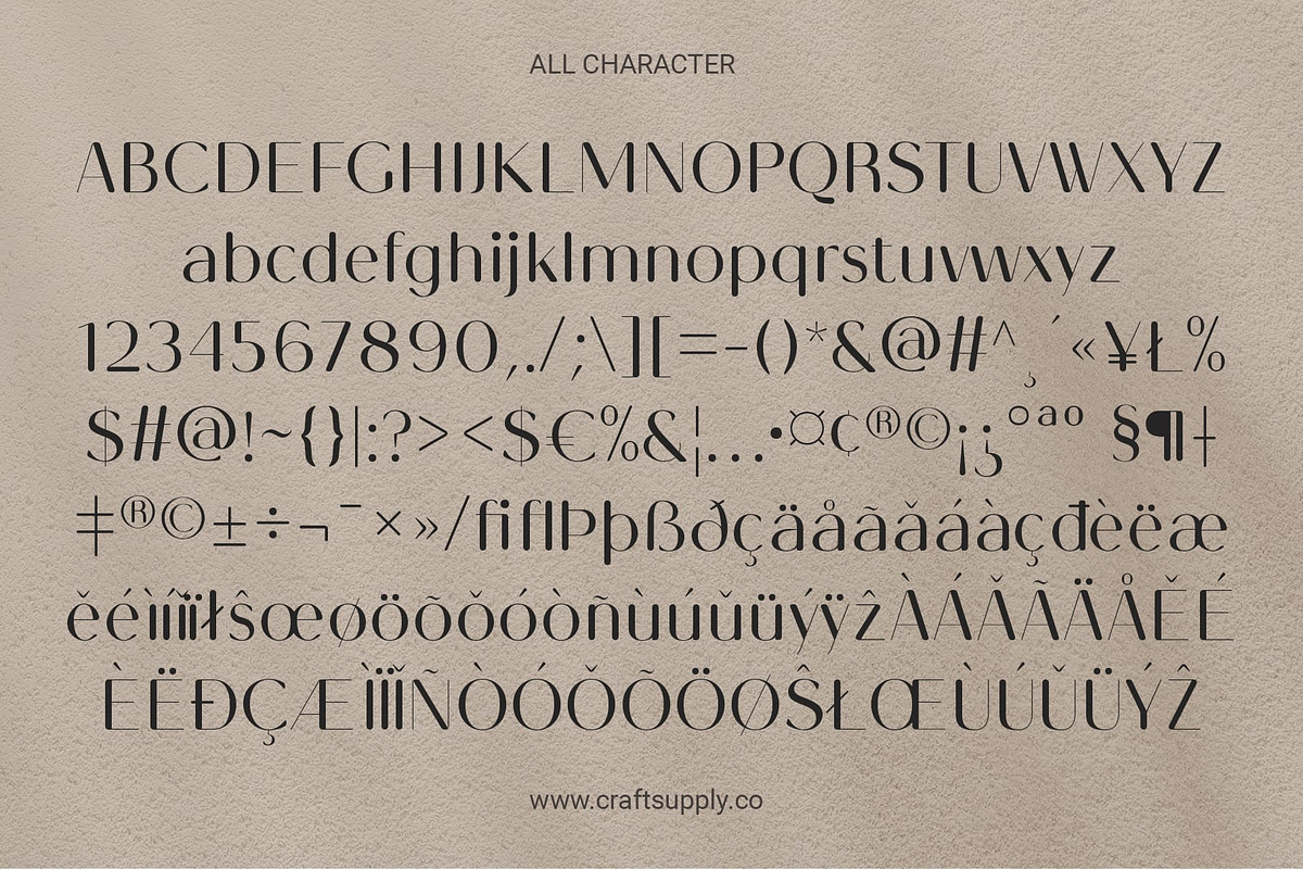 Kalesi Rounded, a Sans Serif Font by Craft Supply Co. (Photo 8 of 8)