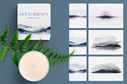 Oceanica - Watercolor Textures, a Background Graphic by Deveze Art & Co (Thumbnail 12 of 14)
