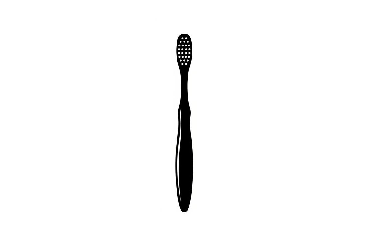 Minimal Toothbrush Silhouette, a Graphic by hafijul (Photo 13 of 14)