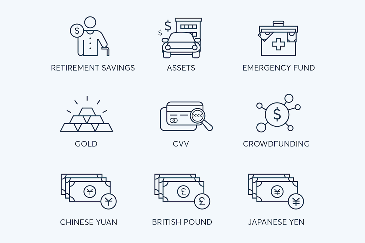 78 Fintech Line Icons, an Outline Icon by Flat Icons (Photo 10 of 10)