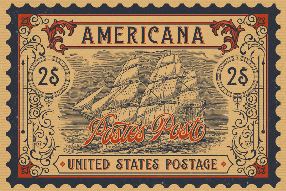Frankest - The Vintage Font Duo, a Script Font by Letterhend Studio (Photo 10 of 11)