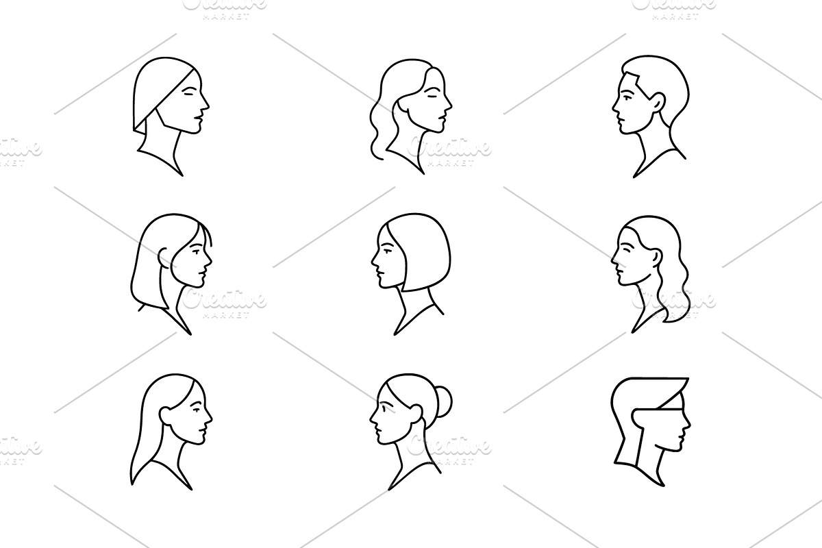 Elegant Female Logo Pack, a Branding & Logo Template by Vectorium Studio (Photo 1 of 2)