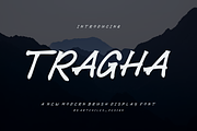 The Tragha - Font, a Handwritten Font by artchiles_design (Thumbnail 1 of 5)
