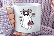 Halloween Boo-Jee Ghost Sublimation, an Illustration by CraftArtStudio (Thumbnail 3 of 4)