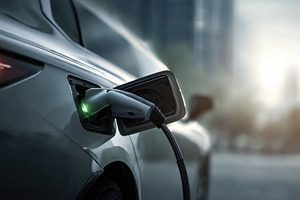 Dusk EV charging station, a Photo by Beautiful things