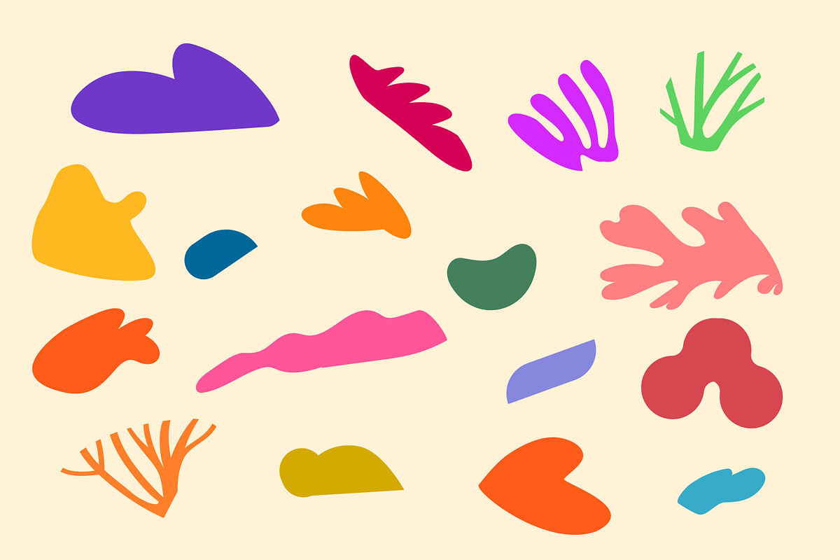 abstract shapes elements collection, a Decorative Illustration by nicollr's store (Photo 3 of 3)