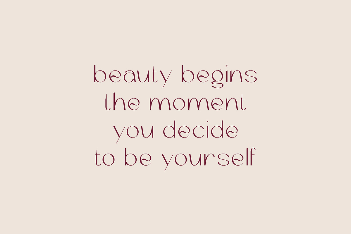 Zahirah - Elegant Sans Serif Font, a Sans Serif Font by Pikgura (Photo 7 of 7)