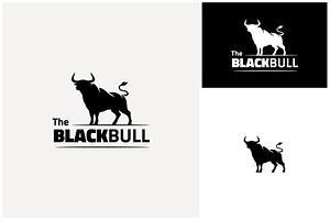 Black Cow Bull Wagyu Cattle Logo, a Branding & Logo Template by Enola99d