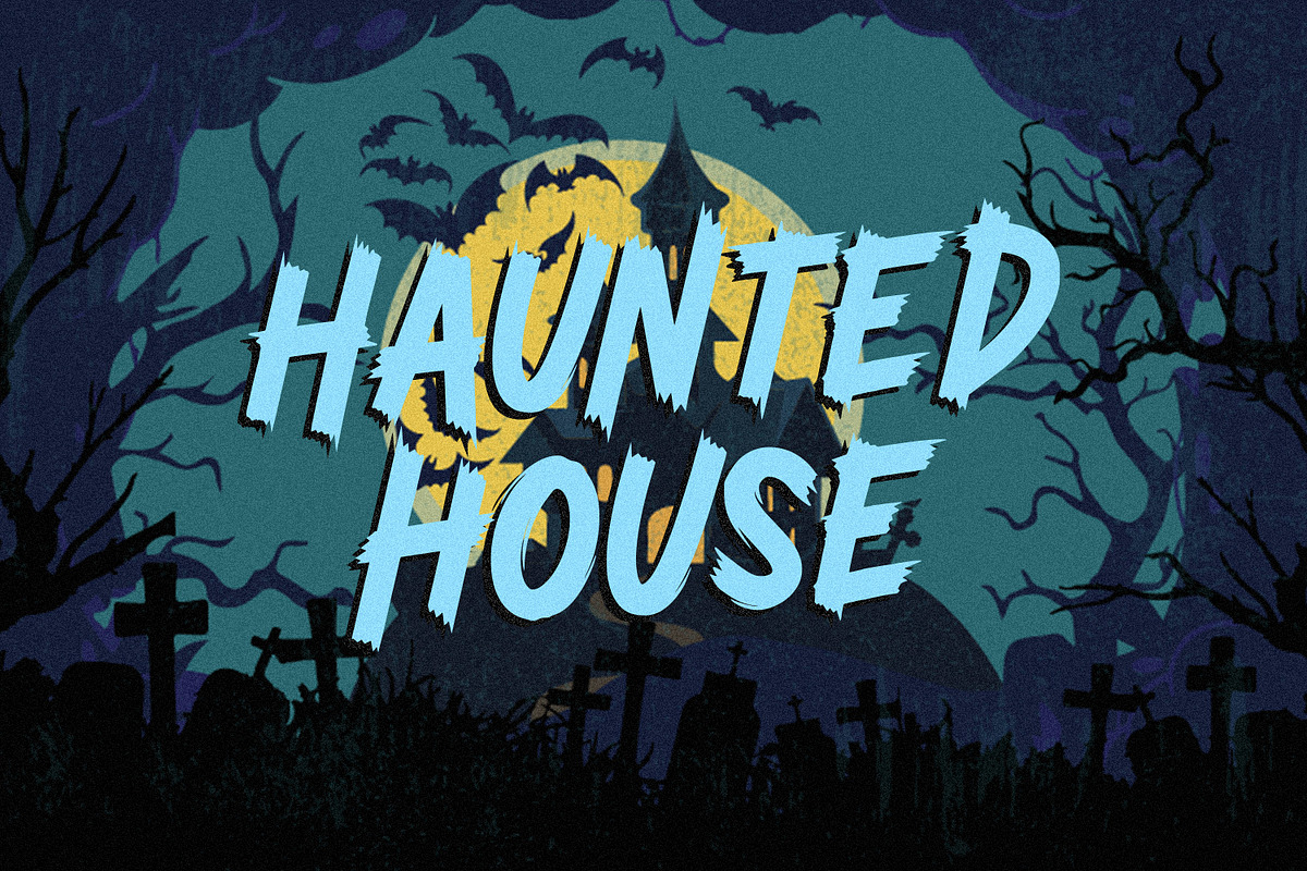 Zombie Brush, a Script Font by Ditatype (Photo 5 of 10)