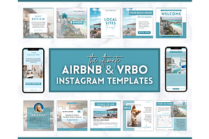 Instagram Post Templates for Airbnb