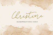 Christine Handwritting Font, a Handwritten Font by Urs Studio (Thumbnail 1 of 11)