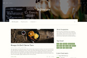 Inspiration — Lifestyle Blog PSD, a Templates & Theme by ScienteCraft (Thumbnail 5 of 47)