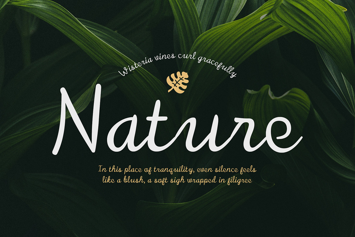 CS Gifted – Script Font, a Script Font by Craft Supply Co. (Photo 2 of 8)