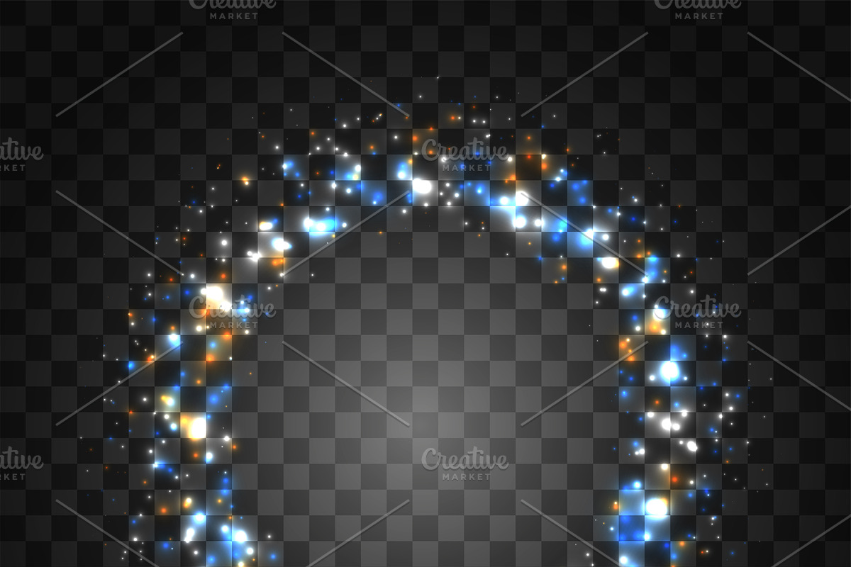 Abstract circle glitter and sparkles, a Texture Graphic by majcot (Photo 6 of 6)