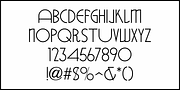 Movie Palace JNL, a Font by Jeff Levine Fonts (Thumbnail 3 of 5)