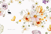 4-in-1 Watercolor Floral Bundle 02, an Illustration by Karma (Thumbnail 34 of 34)