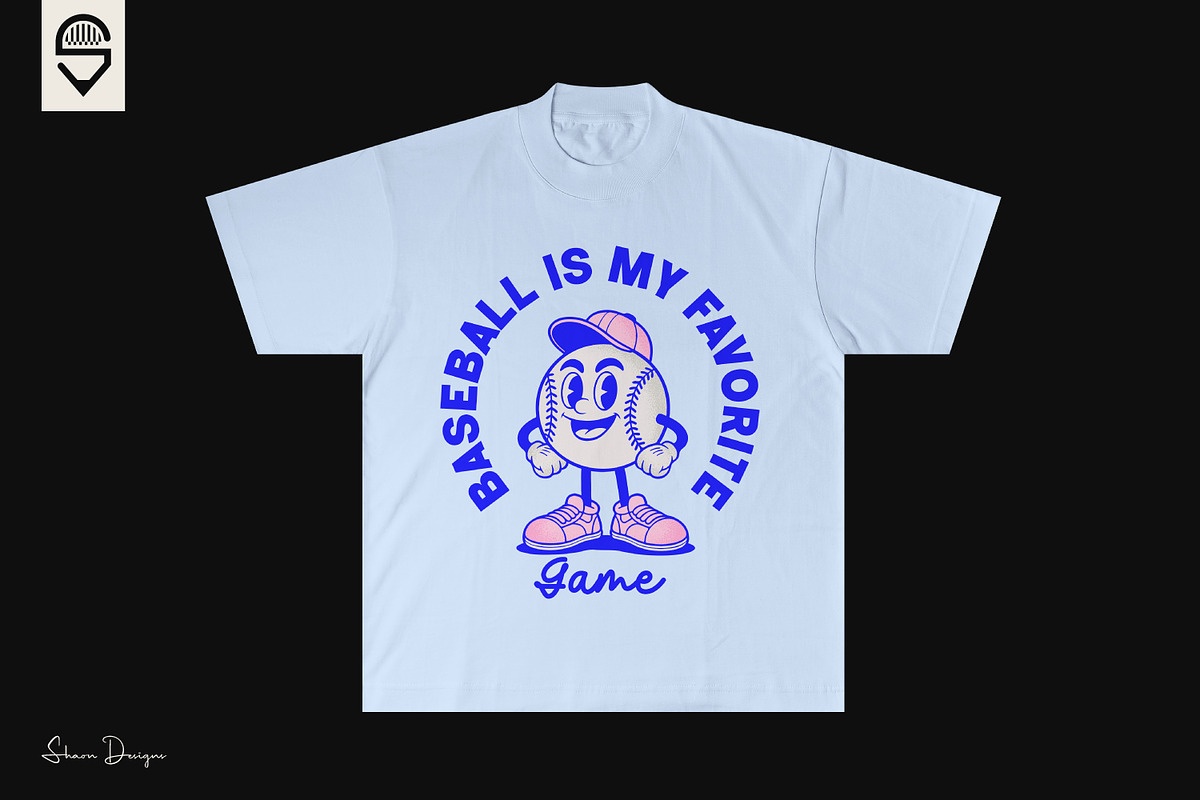 Baseball Is My Favorite Game, a Sport Illustration by shaondesigns (Photo 3 of 4)