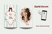 christmas card & christmas menu, a Card Template by Prodesign (Thumbnail 2 of 4)
