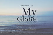 My Globe Font, a Serif Font by qingluguo (Thumbnail 1 of 5)