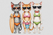 Funny Cat Summer Png, Funny Animal P, an Illustration by Sublimation Artist (Thumbnail 2 of 6)