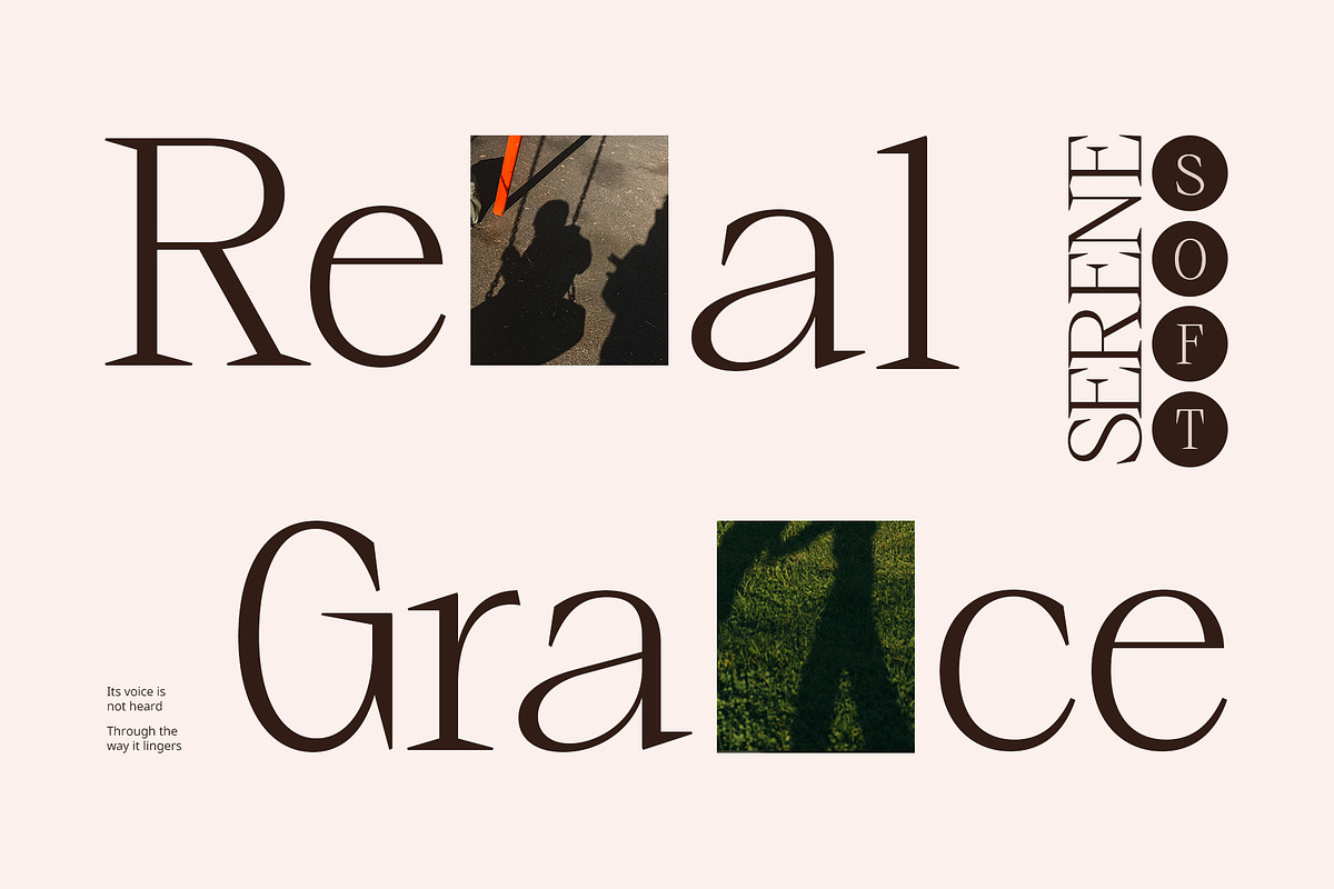 CS Serenity – Elegant Font, a Serif Font by Craft Supply Co. (Photo 2 of 8)