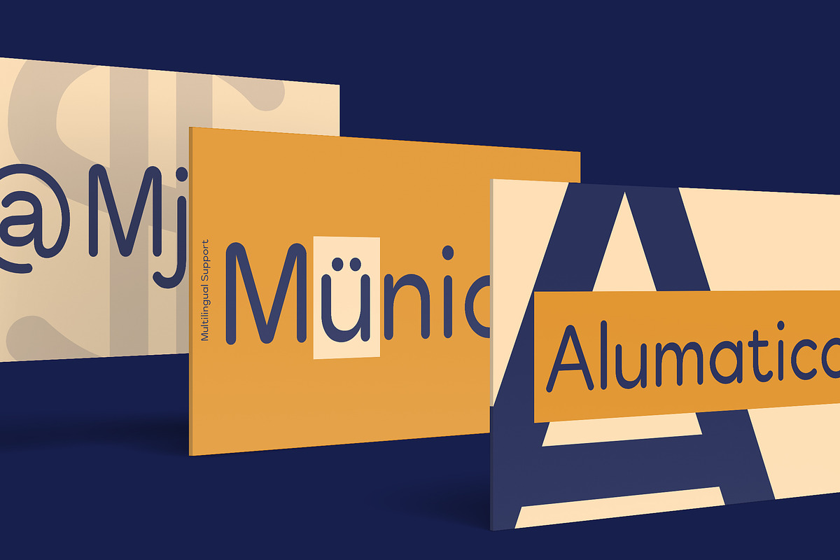 Alumatica - Rounded Sans, a Sans Serif Font by Typia Nesia (Photo 6 of 7)