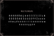 RHESON Blackletter font, a Blackletter Font by twinstd (Thumbnail 13 of 13)