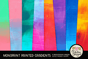 Monoprint Grunge Painted Gradients, a Texture Graphic by Clikchic Designs (Thumbnail 1 of 5)