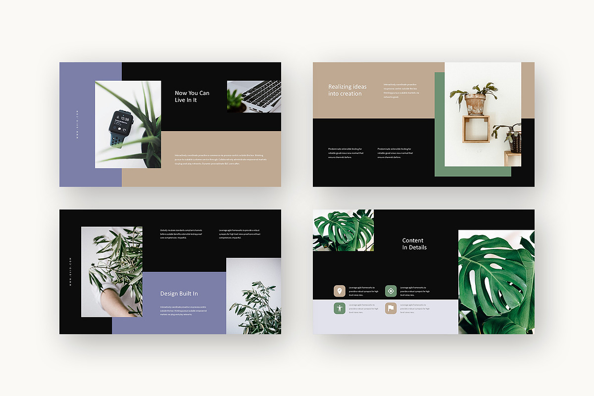Gvio : Botanical Bliss Google Slides, a Presentation Template by Punkl Camp (Photo 11 of 16)