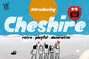Cheshire, a Font by LetterStock (Thumbnail 1 of 8)