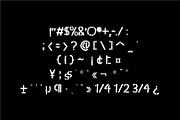 OVERLINE STENCIL, a Font by WAP (Thumbnail 6 of 6)