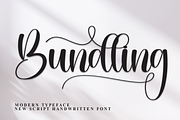 Bundling | Script Font, a Handwritten Font by Scratchones (Thumbnail 1 of 9)